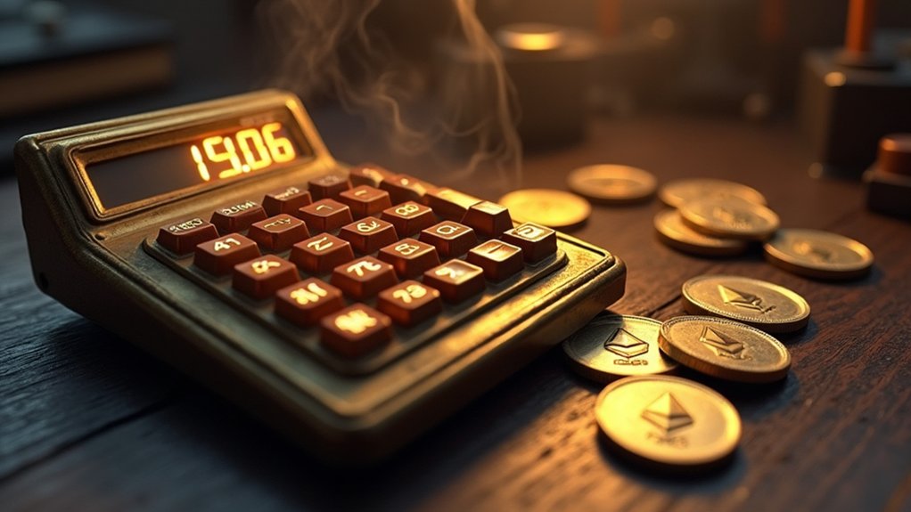 calculating cryptocurrency transaction costs